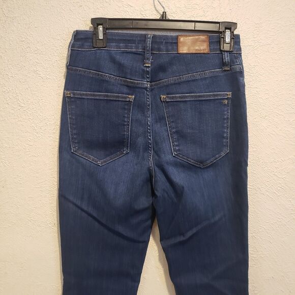Madewell Curvy High- Rise Skinny Jeans Women’s Size 26 Denim Blue - Picture 8 of 11